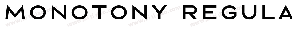 Monotony Regular字体转换